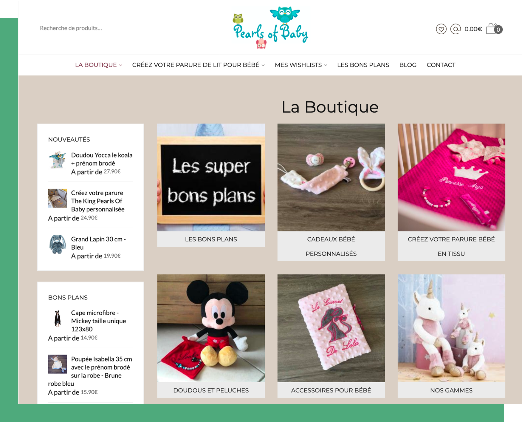 Homepage Pearls of Baby