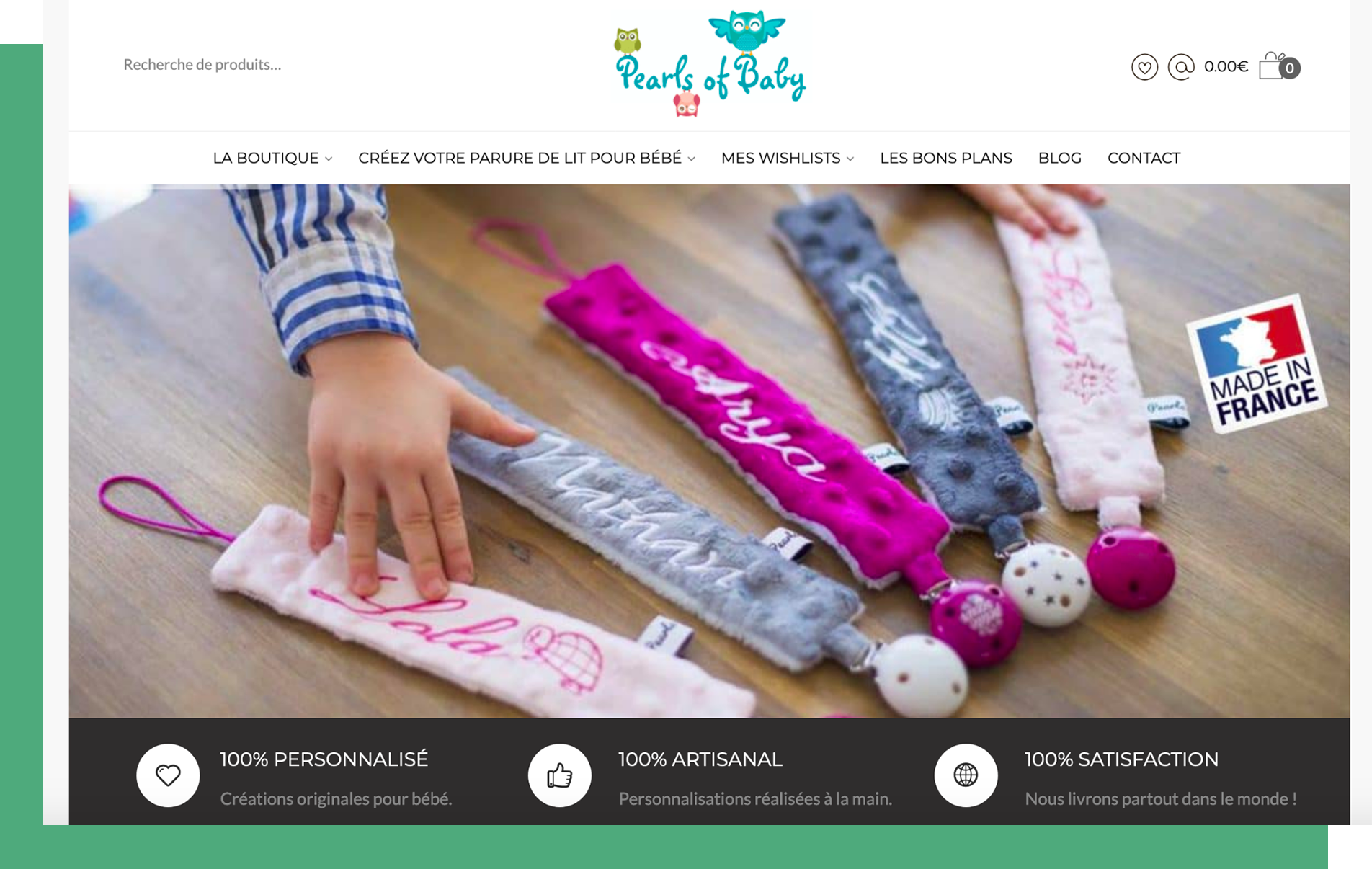 Homepage Pearls of Baby