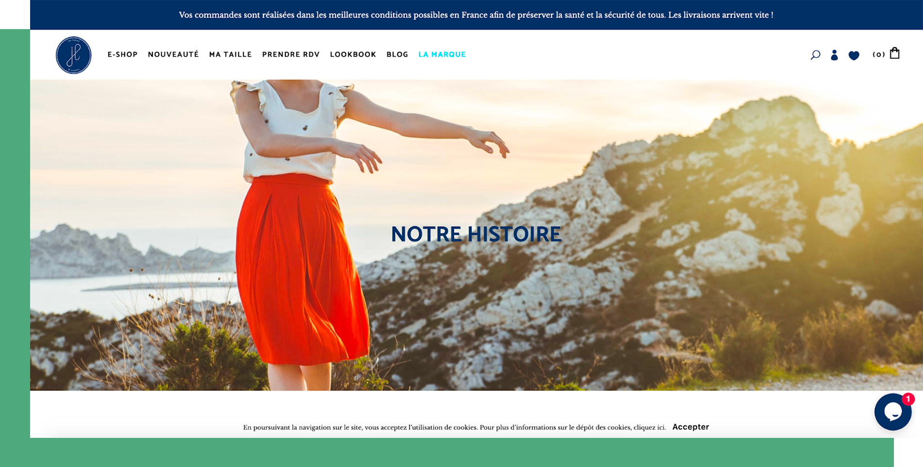 Homepage Les Jupons de Louison